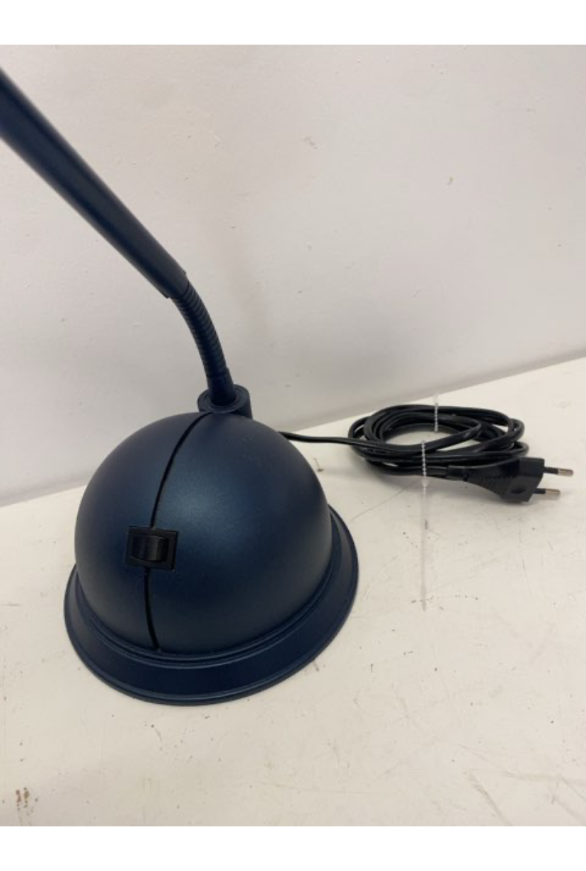 Sort bordlampe